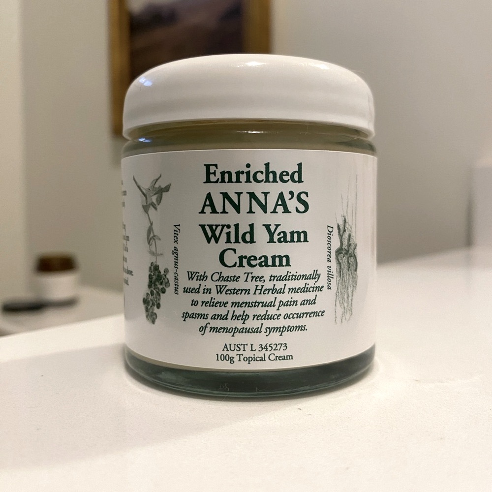 Anna’s Wild Yam Cream NEW Unopened - Enriched - Women’s Hormones
